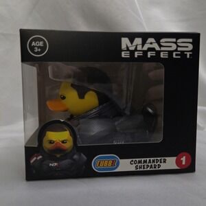NIB TUBBZ Mass Effect Commander Shepard Rubber Duck Boxed
